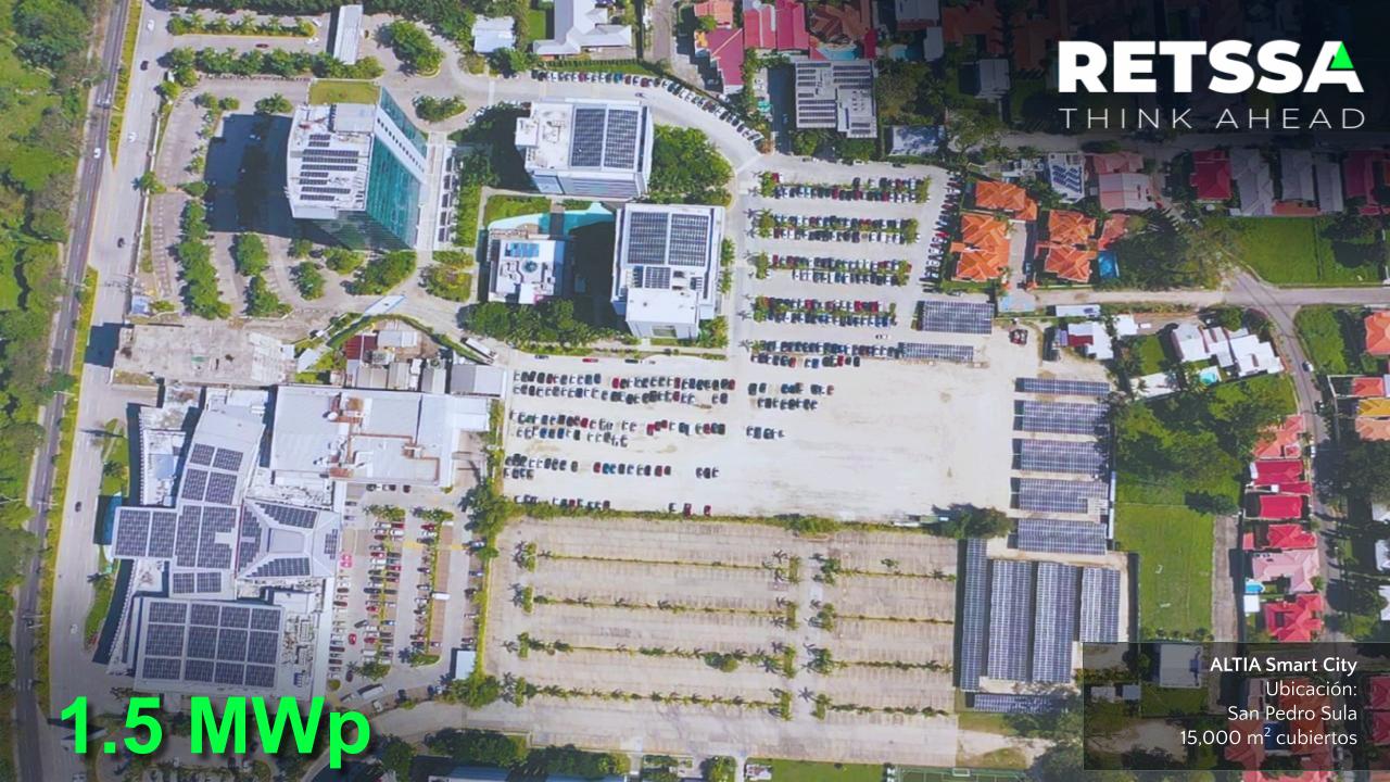 Vista aérea del proyecto solar ALTIA Smart City