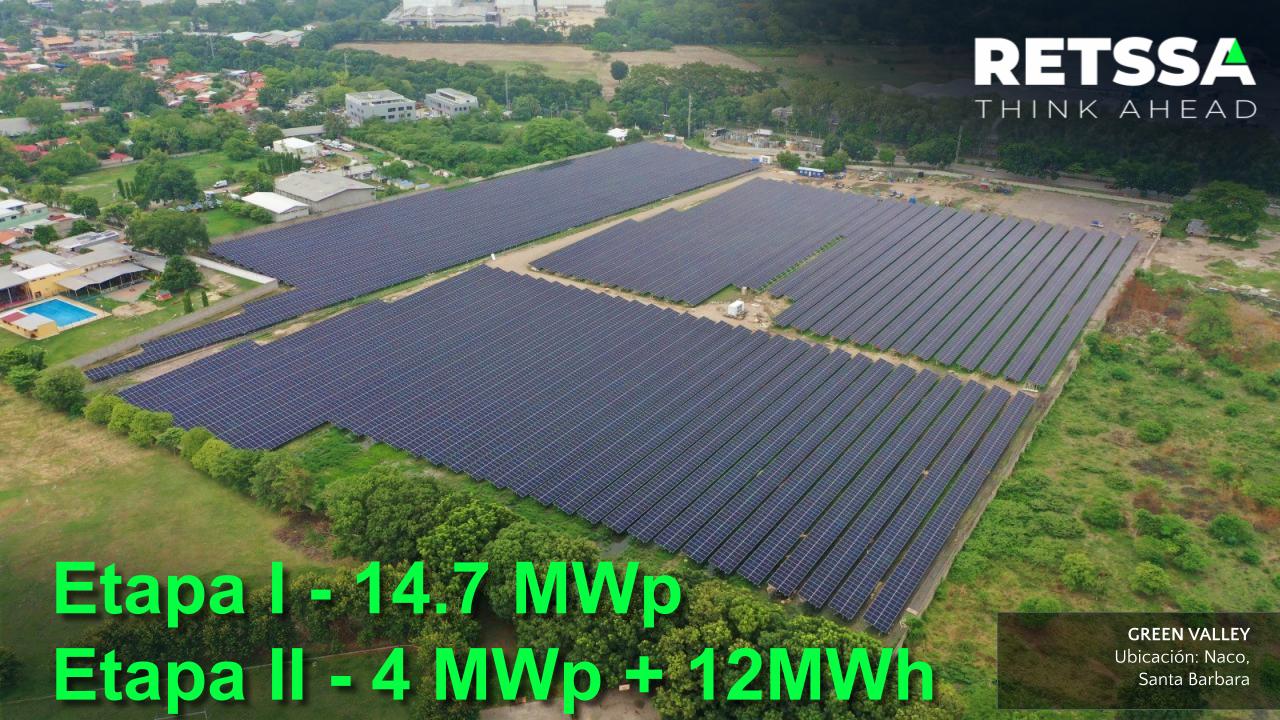 Vista aérea del proyecto solar Green Valley